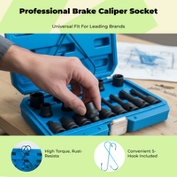 Brake caliper screw remover wrench