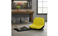 Lawn Mower Seat Cover Elastic Hem Tractor Seat Cover Vehicle Accessory Sturdy Duty Storage Pockets for Landscapers, Farm