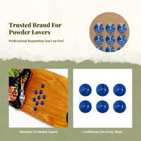 Aluminum pad reduces snowboard vibration