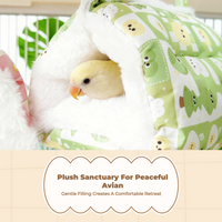 Plush Parrot House, Winter Sleeping Hut