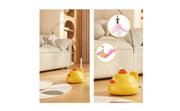 Automatic Cat Teaser Wand with Suction Cup Interactive Cat Wand Toy with Suction Cup Long-Lasting Wear-Resistant for Floor
