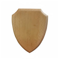 Wooden Shield Plaque Creative Honor Customizable Insignia High-Quality Material