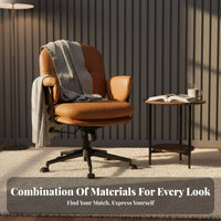 Upholstered Managerial Chair Highspine Support Upholstered Rolling Armchair