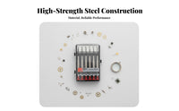 6 Pieces Watch Repair Tool Set Long-Lasting Bits Exact Screwdriver Set Mini Repair Tool Kit Non-Slip Grip Shiny Vanadium Steel