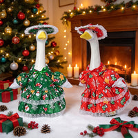 23-Inch Goose Costume for Holiday Porch Decor - Christmas, Halloween, Thanksgiving