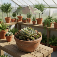 Plant Umbrella Rain Protection Potted Plant Umbrella Easy to Install