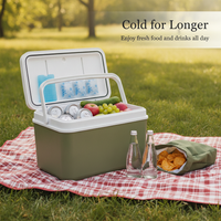 Portable Insulated Cooler Box for Camping Picnics and Outdoor Activities