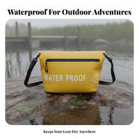 Large Capacity Rafting Dry Bag Portable Waterproof Dry Bag Sturdy for Swimmers, Travelers, Swimming, Hiking, Boating