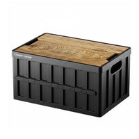Car Trunk Organizer Box Portable Foldable Camping Box Large Capacity for Campers