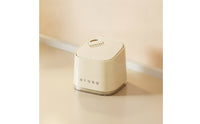 Mini Trash Can with Lid Compact Tabletop Waste Bin Plastic for Vanity