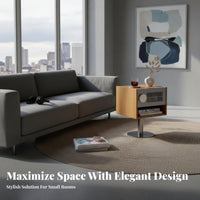 Rolling vinyl trolley Modernist & Design Nightstand Multi-Functional for distant Workers