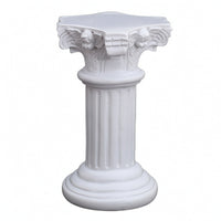 Roman Column Pedestal Fluted Display Stand Miniature for Home Decor, Collectors