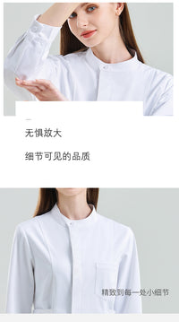 系存高端护士服女款夏季短袖美容院师长袖牙科口腔工作服分体套装