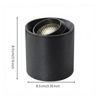 LED Ceiling Spotlight, Adjustable, Anti-Glare, Modern Accent