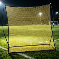 Soccer Rebounder Net Easy Setup Soccer Pitchback Net Steel Frame Sports Gear for Beginners