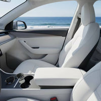 Padded Center Armrest Box Shield Cover Matte Center Console Armrest Cover Long-Lasting Soft for Electric Vehicle Owners