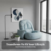 Adjustable Backrest Lounger Unrestrictedstanding Adjustable Floor Lounger Padded