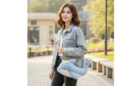 Cartoon-Style Soft Toy Animal Bag Soft Furry Animal Purse Cute Soft Toy Bag Lightweight for Teens, Students, Outings