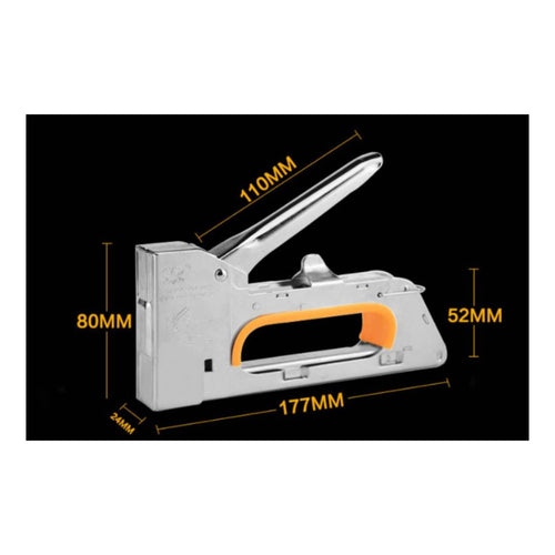 Manual Staple Heavy Duty Handheld Staple Rust Proof for Crafting, Repair