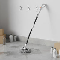 Ergonomic Grip Long Handle Car Cleaning Mop ScratchGentle Extendable Car Wash Brush