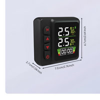 Tire Pressure Gauge, cordless Motorcycle TPMS, immediate alert, LCD Display, Waterproof, Two-Wheeler