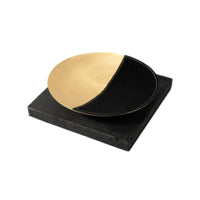 Fruit Tray with Stone Base Minimalist for Living Room