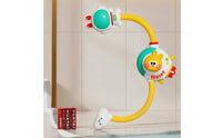 Handheld Rabbit Spaceship Shower Toy Cute Bath Toy with Shower Head Interactive for Toddlers
