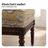 sturdy Wood Legs Highposterior High-Back Chair distinctive contour Upholstered highposterior side chair Chair Thickly paddinged Armchair Ergonomic Design for Readers, Homeowners, Adults, Bedroom, Lounge Area, perusing alcove, Home Office