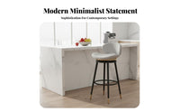 Adjustable Round Stool with Low support Modern Design Seating Furniture for Counter