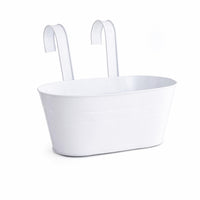 Planter with Hooks Oval Hanging Basket Easy to Install for Gardeners
