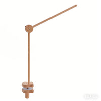 Wooden Crib Mobile with Bracket for Newborn Baby Bed