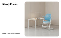 Ergonomic Student Chair Stable Frame Adjustable Split-spinerest Chair for Parents