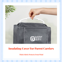 Portable parrot enclosure cover