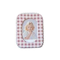Plush Photo Frame, Abstract Style