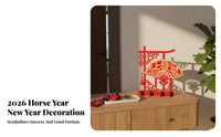 Horse Year 2026 New Year Decor, Festive Table Accent, Living Room Accent