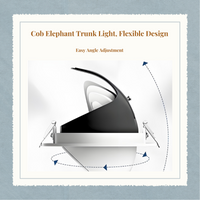 COB LED Ceiling Spotlight, Adjustable