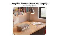 Multi-Compartment Card Box Compartmentalized Design Multi-Compartment Card Tray