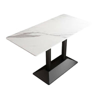 Booth, Table, and Chair Assembly Southeast Asian Design Upholstered Side Chair Utilitarian Factory-Inspired Design sturdyDuty