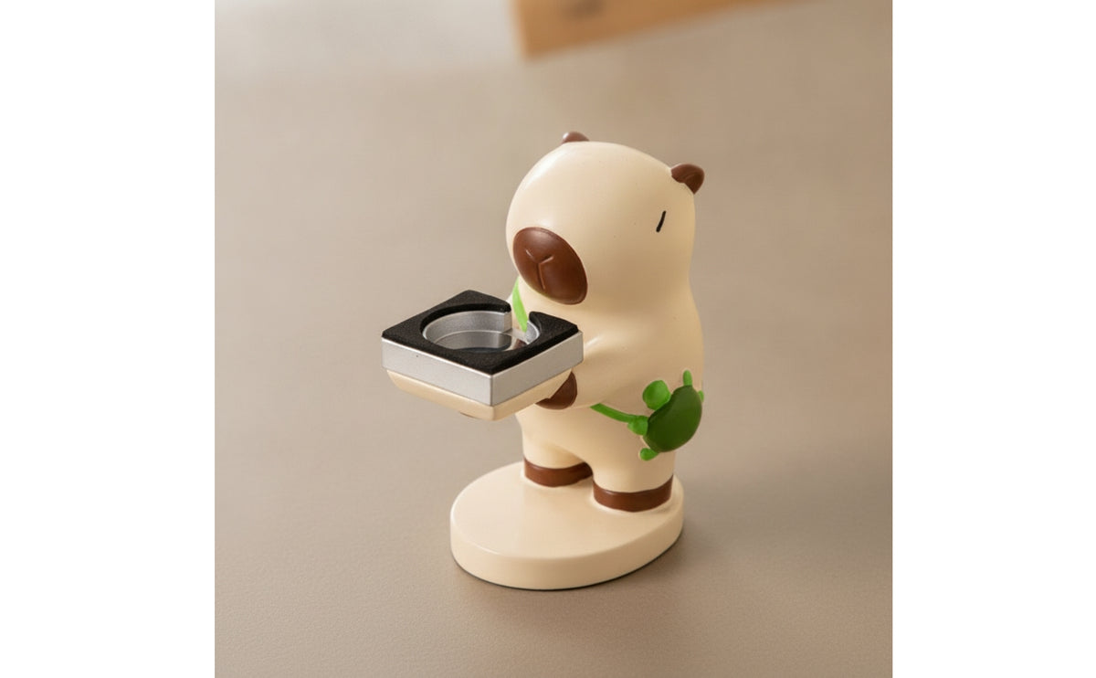 Playful Watch Stand with Charging Station Decorative Capybara Watch Stand Practical Organizer Compact for Nightstand, Desk