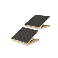 Wooden Pet Stair Ramp Sloped Wooden Dog Stairs Compact for Elevated Surfaces
