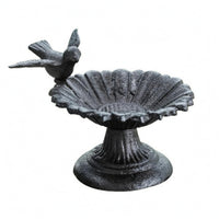 Cast Iron Bird Feeder Pedestal Base Garden Decor Decorative for Balcony