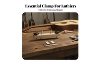 Includes 2 Wood Blocks & Wrench Acoustic Guitar Bridge Bonding Fixture Easy to Use Luthier Bridge Gluing Jig Long-Lasting for Luthiers
