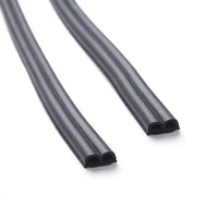 Car Door Seal Strip Rubber Sealing Strip for Most SUVs Sedans, Soundproof Noise Reduction Windproof  - 5 meters