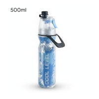 Spray Water Bottle Shield Cap Insulated Spray Bottle Drinkware Carrying Handle