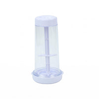 Rotating Flour Sifter Cylindrical Handheld Sifter Cup Clear