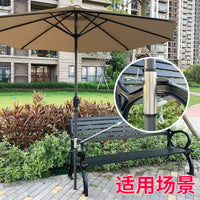 跨境户外沙滩伞固定夹子庭院伞固定支架阳台庭院伞摆摊伞固定桌夹