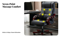 Highspine support managerial Chair Reclining Function Computer Seat Padded Armrests sturdyDuty Base for Students, Adults