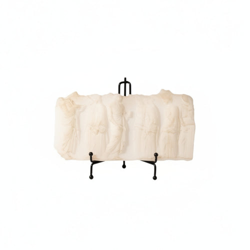 Roman Relief with Stand Antiqued Tabletop Ornament Elegant for Home Decorators