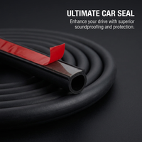 Automotive Rubber Sealing Strip for Cars, Weather Seal Rubber Sealing Strip for  #variant:Waterproof Groove Large D-type
