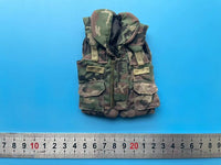 zqn 1/6兵人 正版 威龙 衣服 胸挂 背心 马甲 防弹衣 散件 模型